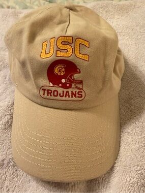 NWT USC Trojans Khaki cap.